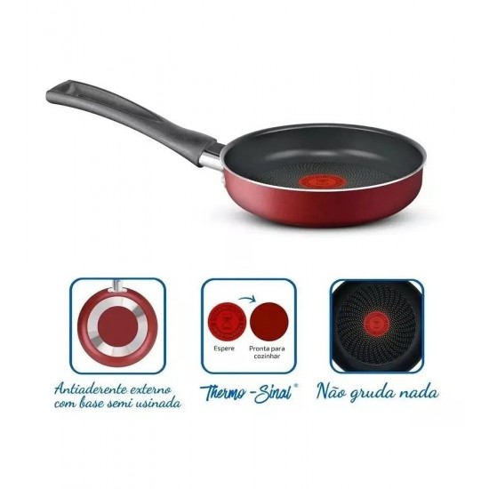 Frigideira 16cm Para Ovo Rochedo Todo Dia Revestida Antiaderente